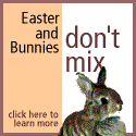 Easter & Bunnies Don't Mix