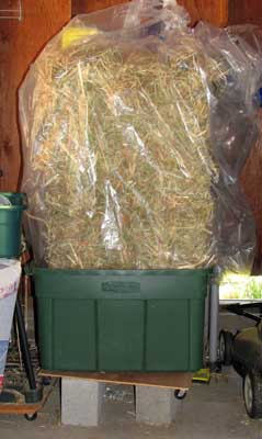 perfect hay storage